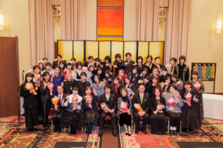 ご卒業おめでとうございます。