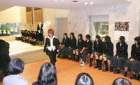 鳥取の高校生、神戸ファッション専門学校に来ました！