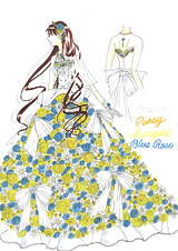 全国高校生ウェディングドレスデザイン画コンクール 17 神戸ファッション専門学校